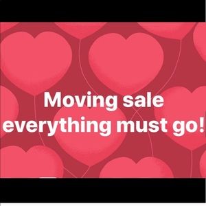 Moving sale everything must go!!